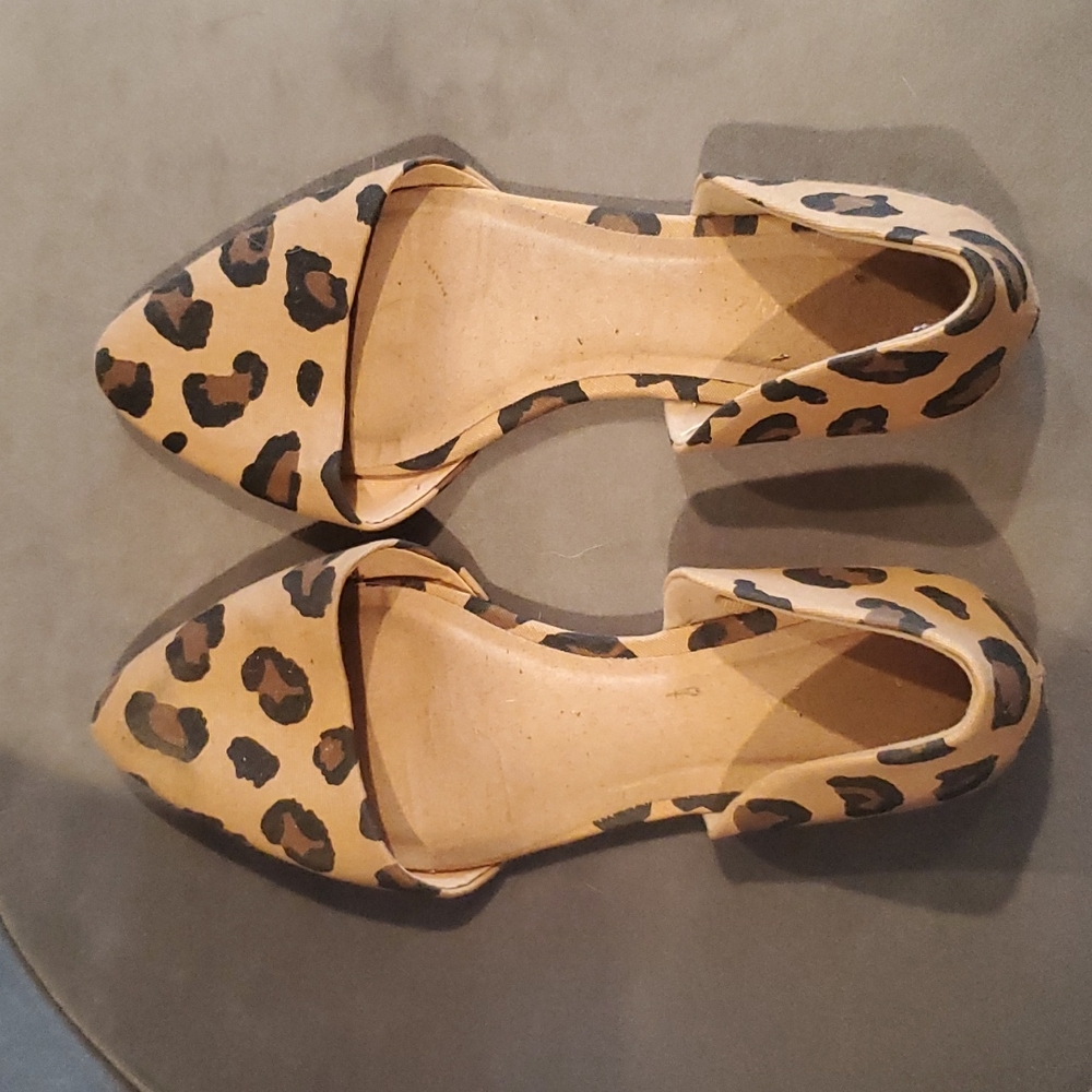 Cheetah Dress Flats